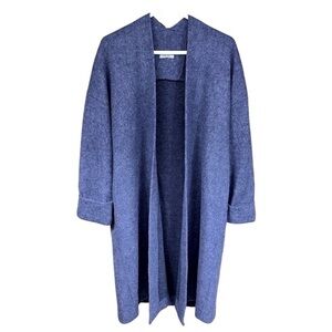 NIKO AND…Heathered Purple Long Cardigan Jacket